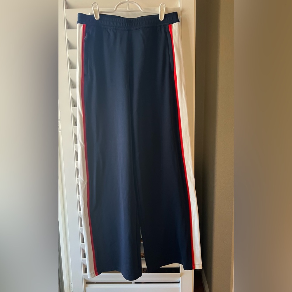 Tory Sport wide legged joggers.